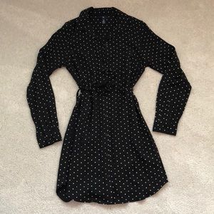 Gap polka dot shirt dress